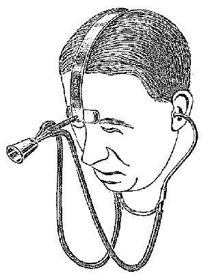 Stethoscope Obstetrical Fetal Heart DeLee w/Flex Arm Chrome 2-Tube Single Head Chestpiece by Integra York PA, Inc. (Miltex)  ID 30-2210